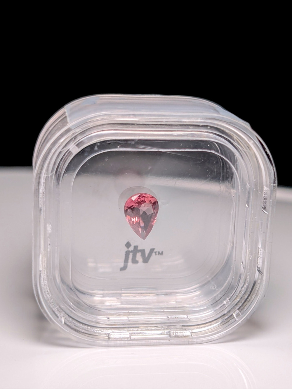 Earth Mined Genuine Brazilian Pink Tourmaline Pear Cut 1.2 Carat Loose Gemstone